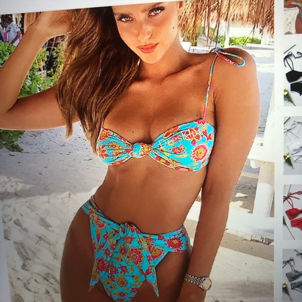 BRAND NEW white bikini size small